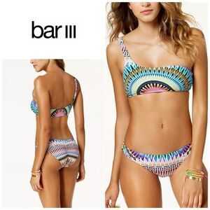 New. BAR III Sunburst Geo bikini. NWT